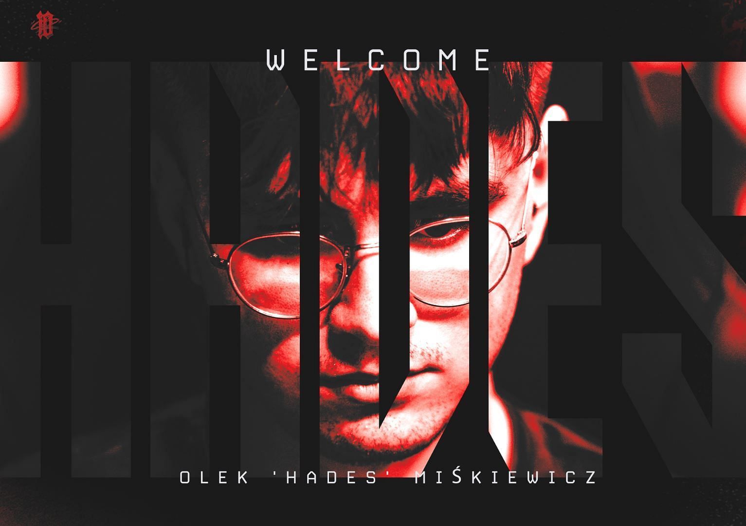 Announcement poster for hades' joining (Image via X || @G2CSGO)